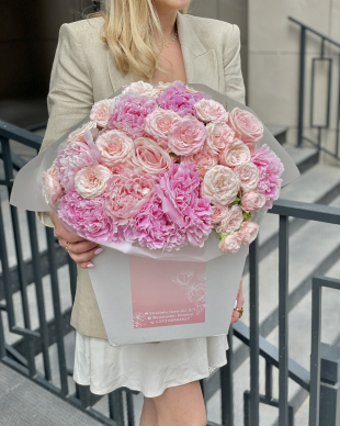 Bouquet "Pink palette"