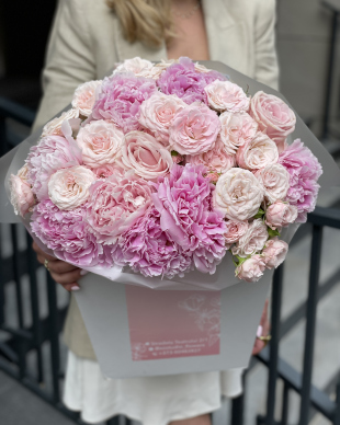 Bouquet "Pink palette"