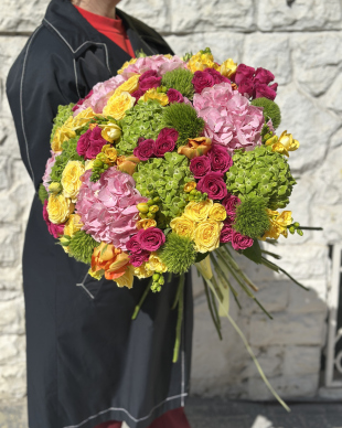 Букет "Дофаминовый коктейль"