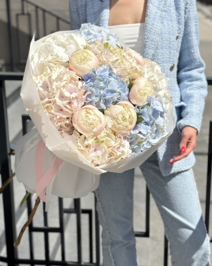 Bouquet "Blue sky"
