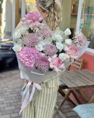 Bouquet "Pink Autumn"