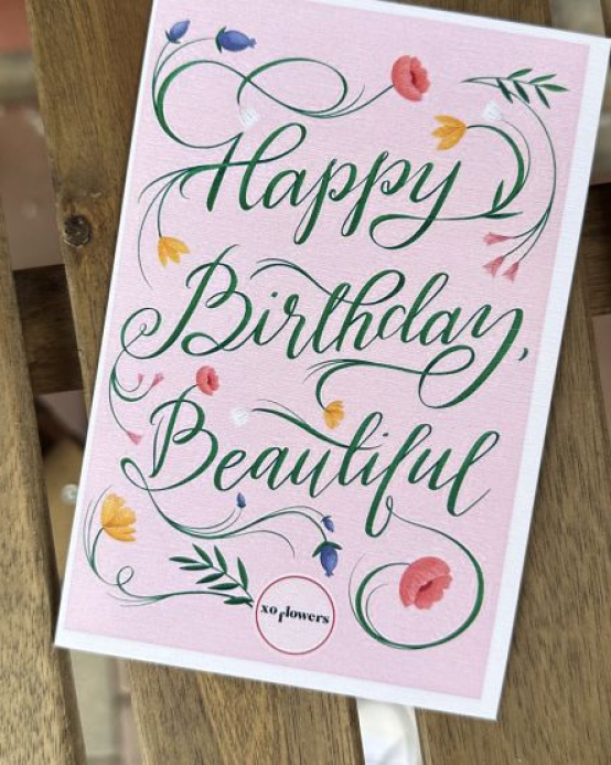 Card de felicitare "Happy Birthday"