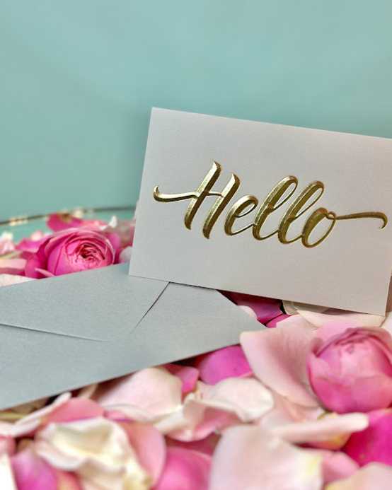 Card de felicitare  «Hello»