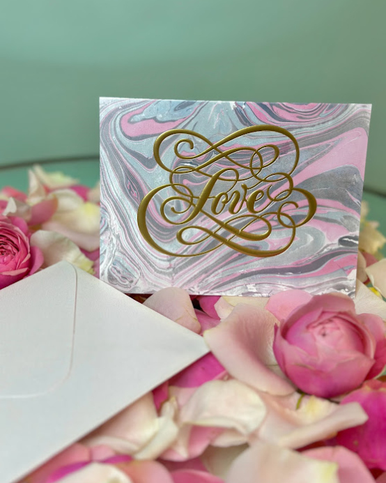 Поздравительная открытка «Love»