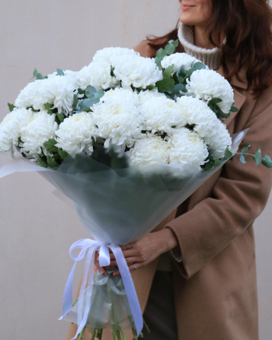 Bouquet "A cloud of chrysanthemums"