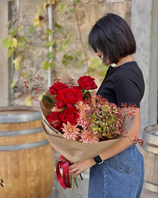 Bouquet "The warmth of October"