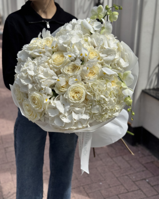 Buchetul „Zăpadă de basm”