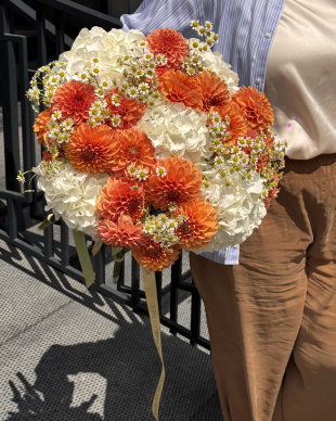 Buchet de flori "Mousse de portocale"