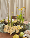An Easter wreath for the table
