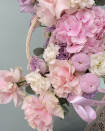 Basket with flowers "Reflection of beauty"