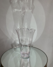 Glass vase “Wave” M