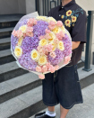 "Summer Dream" Luxury Bouquet with Roses and Hydrangeas