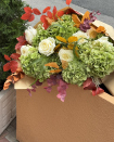 Bouquet with Green Hydrangea and Roses