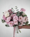 Bouquet of pink eustoma "Alisa"