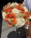 Buchet de flori "Mousse de portocale"