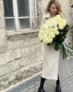 Bouquet made of white roses