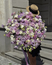 Bouquet made of eustoma mix