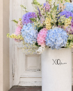 Premium box with a hydrangea