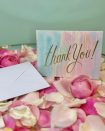 A greeting card «Thank You»