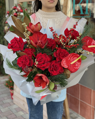 Bouquet “Bright Fire”