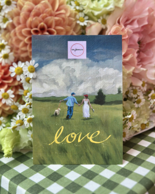 "Love" greeting card