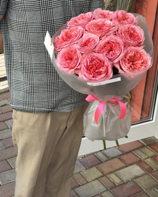 Buchet din trandafiri Pink Expression