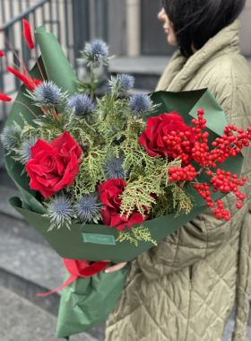 Winter Bouquets in Chisinau: When the Season Becomes a Mood