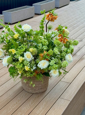 The Rich Colours of Author's Bouquets