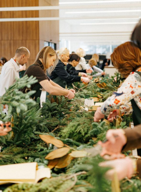 XOstudio FLOWERS Christmas Master Class: Premium Floristry and Festive Magic