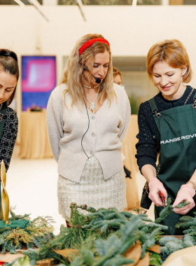 XOstudio FLOWERS Christmas Master Class: Premium Floristry and Festive Magic