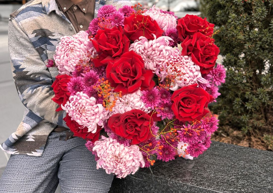 Designer and premium flower bouquets on individual request.